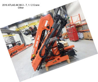 2016 ATLAS AK 88.3 - 7, 1 / 2 Crane Other