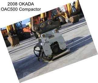 2008 OKADA OAC500 Compactor