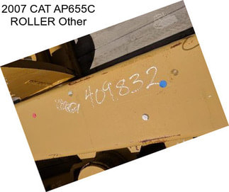 2007 CAT AP655C ROLLER Other