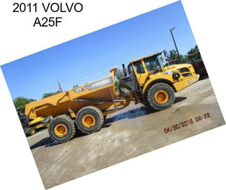 2011 VOLVO A25F