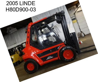 2005 LINDE H80D900-03