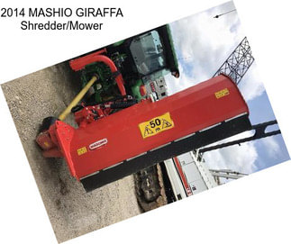 2014 MASHIO GIRAFFA Shredder/Mower