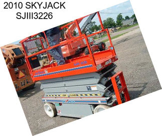 2010 SKYJACK SJIII3226