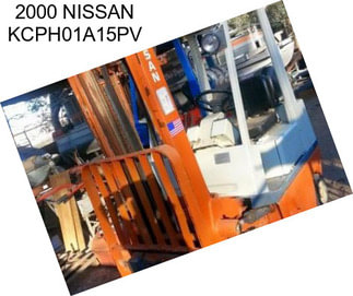 2000 NISSAN KCPH01A15PV