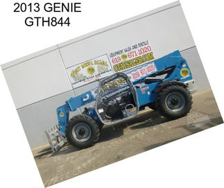 2013 GENIE GTH844