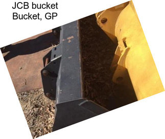 JCB bucket Bucket, GP