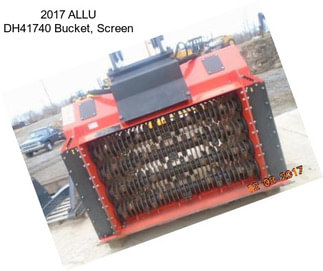 2017 ALLU DH41740 Bucket, Screen