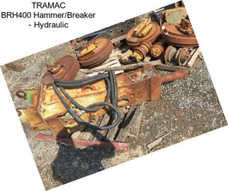 TRAMAC BRH400 Hammer/Breaker - Hydraulic
