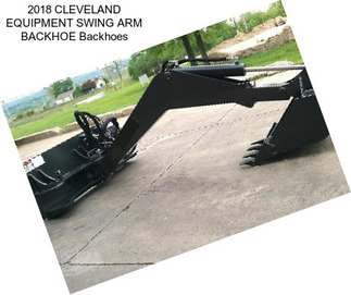 2018 CLEVELAND EQUIPMENT SWING ARM BACKHOE Backhoes