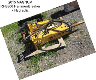 2015 MAGNUM RHB306 Hammer/Breaker - Hydraulic