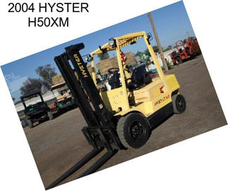 2004 HYSTER H50XM