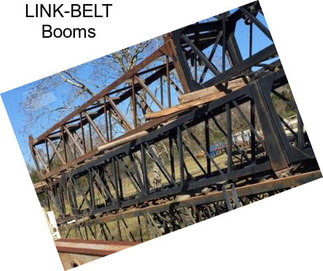 LINK-BELT Booms