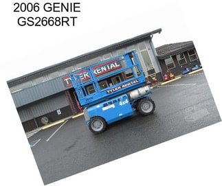 2006 GENIE GS2668RT