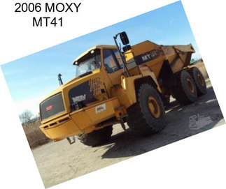 2006 MOXY MT41