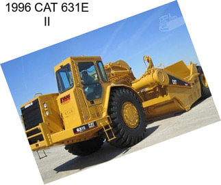 1996 CAT 631E II