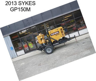 2013 SYKES GP150M