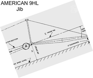 AMERICAN 9HL Jib