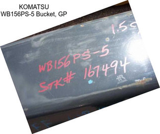 KOMATSU WB156PS-5 Bucket, GP
