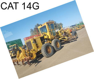 CAT 14G