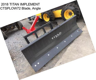 2018 TITAN IMPLEMENT CTSPLOW72 Blade, Angle