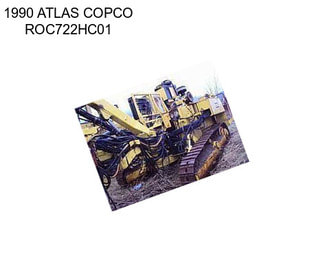 1990 ATLAS COPCO ROC722HC01