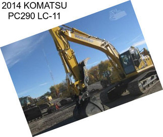 2014 KOMATSU PC290 LC-11