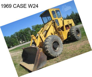 1969 CASE W24