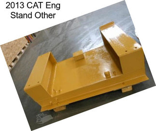 2013 CAT Eng Stand Other
