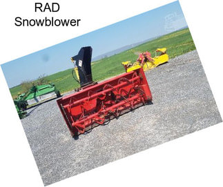 RAD Snowblower