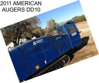 2011 AMERICAN AUGERS DD10