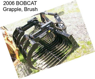 2006 BOBCAT Grapple, Brush