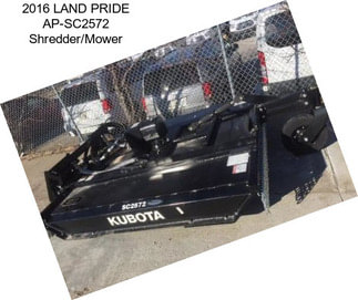 2016 LAND PRIDE AP-SC2572 Shredder/Mower