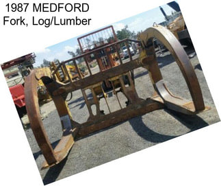 1987 MEDFORD Fork, Log/Lumber