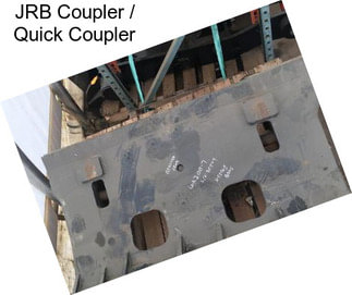 JRB Coupler / Quick Coupler