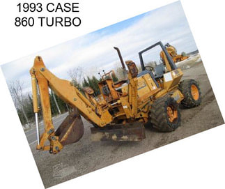 1993 CASE 860 TURBO