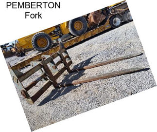 PEMBERTON Fork