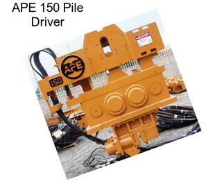 APE 150 Pile Driver
