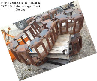 2001 GROUSER BAR TRACK 12X16.5 Undercarriage, Track Groups