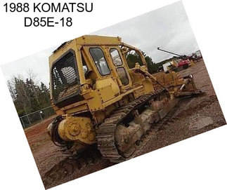 1988 KOMATSU D85E-18