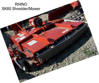 RHINO SK60 Shredder/Mower