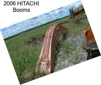 2006 HITACHI Booms