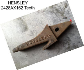 HENSLEY 2428AX162 Teeth