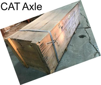 CAT Axle