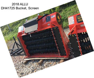 2018 ALLU DH41725 Bucket, Screen