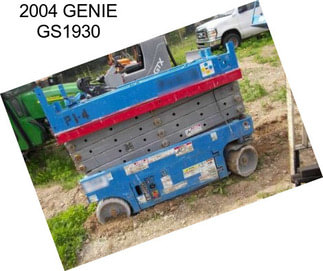 2004 GENIE GS1930