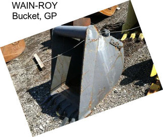 WAIN-ROY Bucket, GP