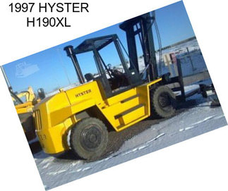 1997 HYSTER H190XL