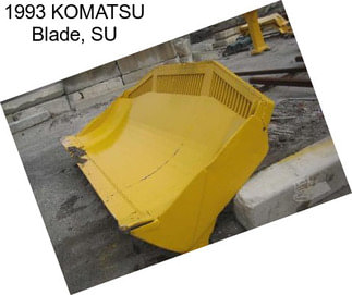 1993 KOMATSU Blade, SU