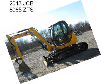 2013 JCB 8085 ZTS