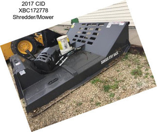 2017 CID XBC172778 Shredder/Mower